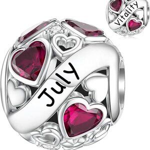 July Birthstone Charm